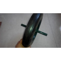 wheel barrow solid rubber tire